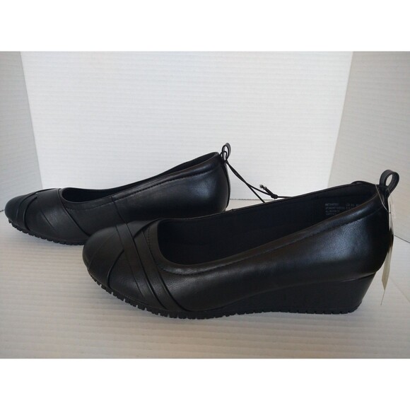 TREDSAFE Womens wedge heel Slip Oil Resistant Work Shoes 9 1/2 Restaurant safety - Picture 13 of 15